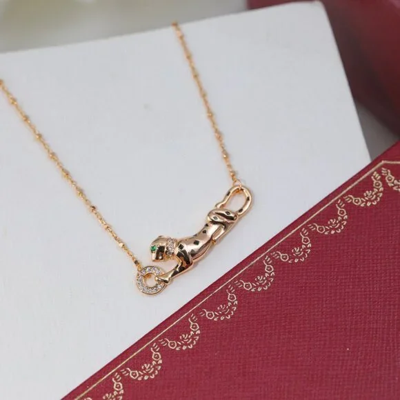 Cartier cheetah necklace 18K gold - Picture 8 of 8